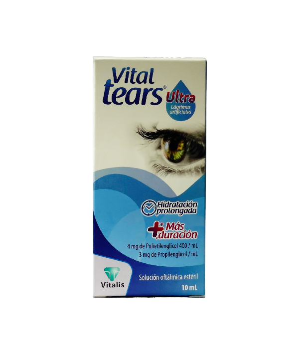 VITAL TEARS ULTRA SOLUCION OFTALMICA FRASCO X 10 ML